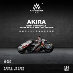 AKIRA RESIN MOTORCYCLE Shark Mouth Painting Verison