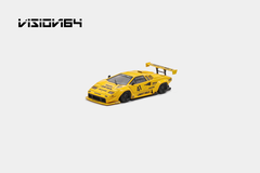 Xe Mô Hình Countach LP500！LB-Works 1:64-Deluxe Vision64 (Yellow)
