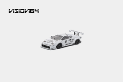 Xe Mô Hình Countach LP500！LB-Works-Deluxe 1:64 Vision64 (White)