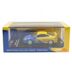 Xe Mô Hình Honda Integra Type-R DC5 Tuned By "Spoon Sports" 1:64 Inno Models ( Vàng #95 )