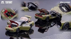 Xe Mô Hình Honda NSX-NA1 1:64 LCD ( Green color)