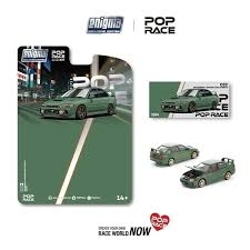 Xe Mô Hình Mitsubishi Lancer Evolution IV 1:64 POP RACE x Enigma