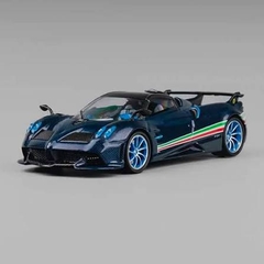 Xe Mô Hình Pagani Huayra Tricolore 1:64 CM Model ( Carbon Bule )