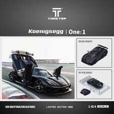 Koenigsegg One Black Carbon