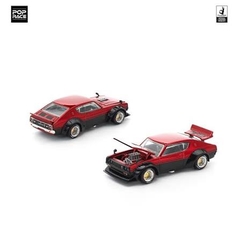 Xe Mô Hình KPGC110 KENMERI 1:64 POPRACE (RED/BLACK) - A