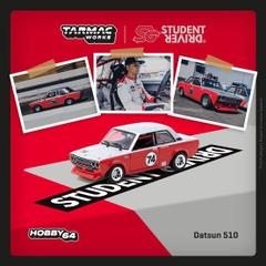 Xe Mô Hình Datsun 510 Trans-Am B-Sedan 2.5 Challenge 2023 Daniel Wu 1:64 Tarmac Works