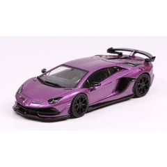 Lamborghini Aventador Svj Viola 30Th Diecast Minicar