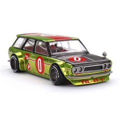 Xe Mô Hình DATSUN 510 WAGON KAIDO OG FLO 1:64 Kaido ( Yellow )