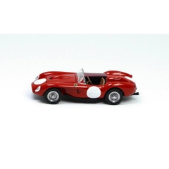 Xe Mô Hình Ferrari 250TR 1:64 GFCC (Red with White Circle)