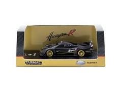 Xe Mô Hình Pagani Huayra R 1:64 Tarmac Works ( Matt Black Carbon Fiber )
