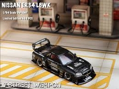 Xe Mô Hình LBWK ER34 Diecast model 1:64 SW (Black Carbon Special Edition)
