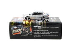 Xe Mô Hình Mitsubishi Lancer GSR Evolution 2024 1:64 Tarmac Works (Silver)
