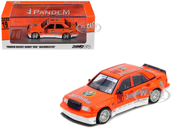 Pandem Rocket Bunny 190E #19 "Jagermeister" Orange and White 1/64