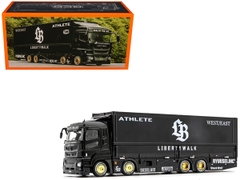Liberty Walk LB-Trucks Mitsubishi Fuso Transporter Black