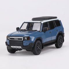 Xe Mô Hình Toyota Prado 250 1:64 GCD (Blue Grey Top(LHD))