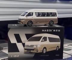 Hiace H200 White Gold Diecast Model Car