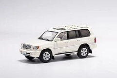 Xe Mô Hình Lexus LX470 ( UZJ100 ) " Tay Lái Trái " 1:64 GCD ( Trắng )
