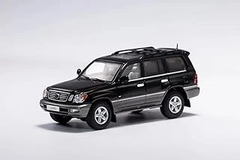 Xe Mô Hình Lexus LX470 ( UZJ100 ) " Tay Lái Trái " 1:64 GCD ( Đen )