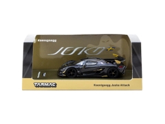 Koenigsegg Jesko Attack Black Carbon Fiber Hong Kong Toy Car Salon 2025