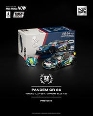 Toyota GR86 Pandem Tengku Djan Ley Chrome Blue