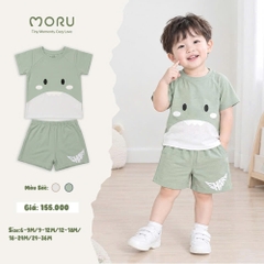 OH-J28 Bộ bamboo baby shark 9-36m