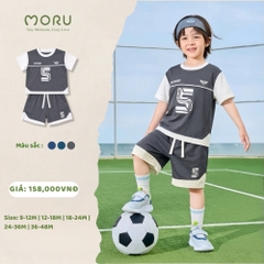 OH-J07 Bộ thể thao cộc tay bé trai 12-48m