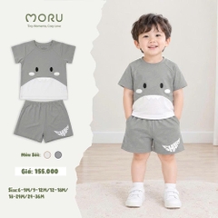 OH-J28 Bộ bamboo baby shark 9-36m