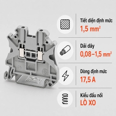 Terminal Block Phoenix Contact ST 1,5 – Cầu Đấu Lò Xo 1,5mm²