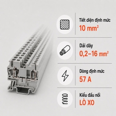 Terminal Block Phoenix Contact ST 10 – Cầu Đấu Lò Xo 10mm²