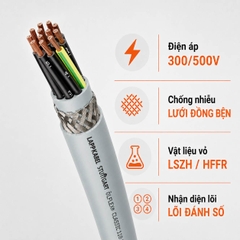 Cáp Điều Khiển LAPP ÖLFLEX CLASSIC 110 CH 300/500V LSZH Chống Nhiễu