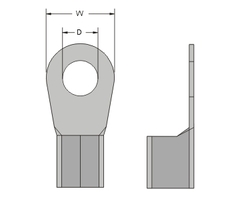 Đầu Cos Tròn Trần KSS R1.25 Dây 0,5–1mm²
