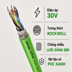 Cáp Encoder LAPP ÖLFLEX SERVO 728 CY Rockwell Chống Nhiễu