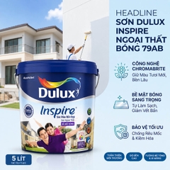 Sơn Dulux Inspire Ngoại Thất Bóng 79AB
