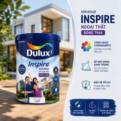 Sơn Dulux Inspire Ngoại Thất Bóng 79AB