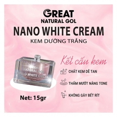 Kem NANO WHITE CREAM kem dưỡng trắng da