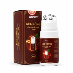 CON LĂN MASSAGE GỪNG - NGẢI - QUẾ LIGPRO