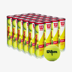 BÓNG TENNIS WILSON CHAMPIONSHIP EXTRA DUTY 4 QUẢ ỐNG ĐỎ