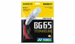 CƯỚC CẦU LÔNG YONEX BG65 TITANIUM SỢI 10 M