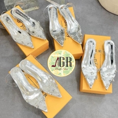 G100 Giày sandal búp bê nữ Bonita Shoes đính hột đá mica 3 cm - NS1