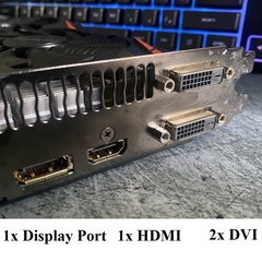 Card màn hình GIGABYTE GTX 1060 - 6GB DDR5 192bit, hàng zin tháo máy BH 6 tháng