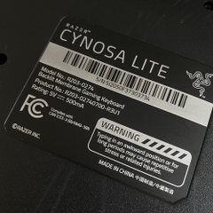 Bàn phím Gaming Giả cơ Razer Cynosa Lite, bàn phím có dây hàng chính hãng BH 6 tháng