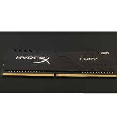 Ram PC Tản Nhiệt 8GB DDR4 bus 2400, 2666, 3200 KINGSTON FURY HYPER X, ram Gaming có led, Bảo hành 36 tháng
