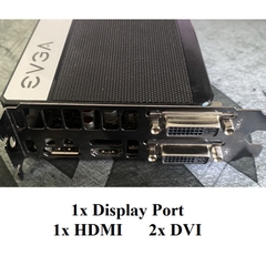 Card màn hình Gaming EVGA GeForce GTX 670 4GB Superclocked, hàng zin tháo máy, BH 6 tháng