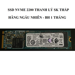 Ổ CỨNG SSD M2 128GB, 256GB, 512GB thanh lý, M2 SATA, M2 NVME sk thấp, BH 1 tháng