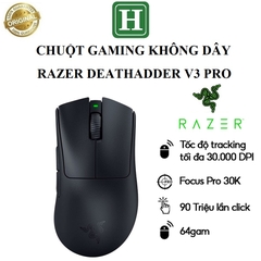 Chuột Gaming không dây Razer DeathAdder V3 Pro - Hàng chính hãng, Bảo hành 6 tháng