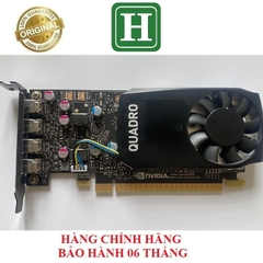 Card màn hình NVIDIA QUADRO P600 2G GDDR5 128bit, hàng tháo máy chính hãng, bảo hành 6 tháng