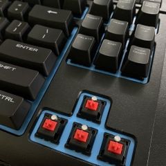 Bàn phím cơ không dây Corsair K63 Blue LED – Cherry MX Red, bảo hành 6 tháng