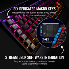 Bàn phím cơ, Bàn phím gaming CORSAIR K95 RGB PLATINUM XT, hàng chính hãng BH 6 tháng