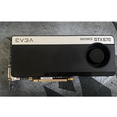 Card màn hình Gaming EVGA GeForce GTX 670 4GB Superclocked, hàng zin tháo máy, BH 6 tháng