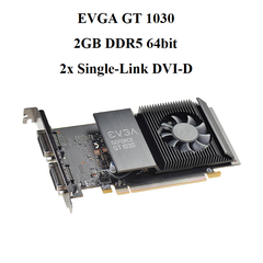 Card màn hình EVGA, MSI GT 1030 2GB DDR5 - hàng zin tháo máy BH 3 tháng